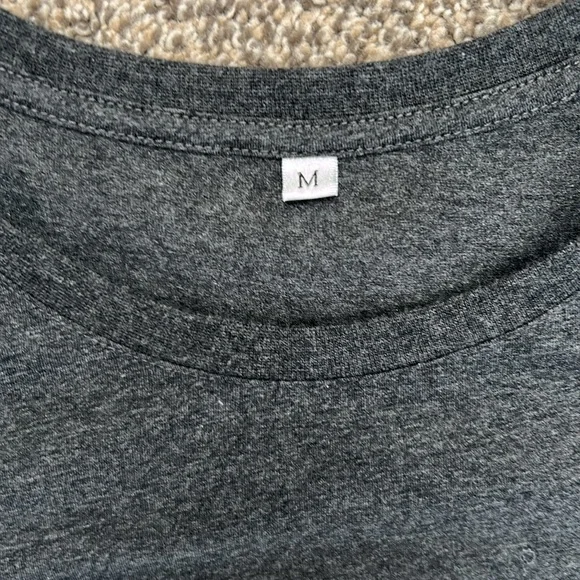 Happy Easter Women’s T-Shirt - Gray - Picture 2 of 3